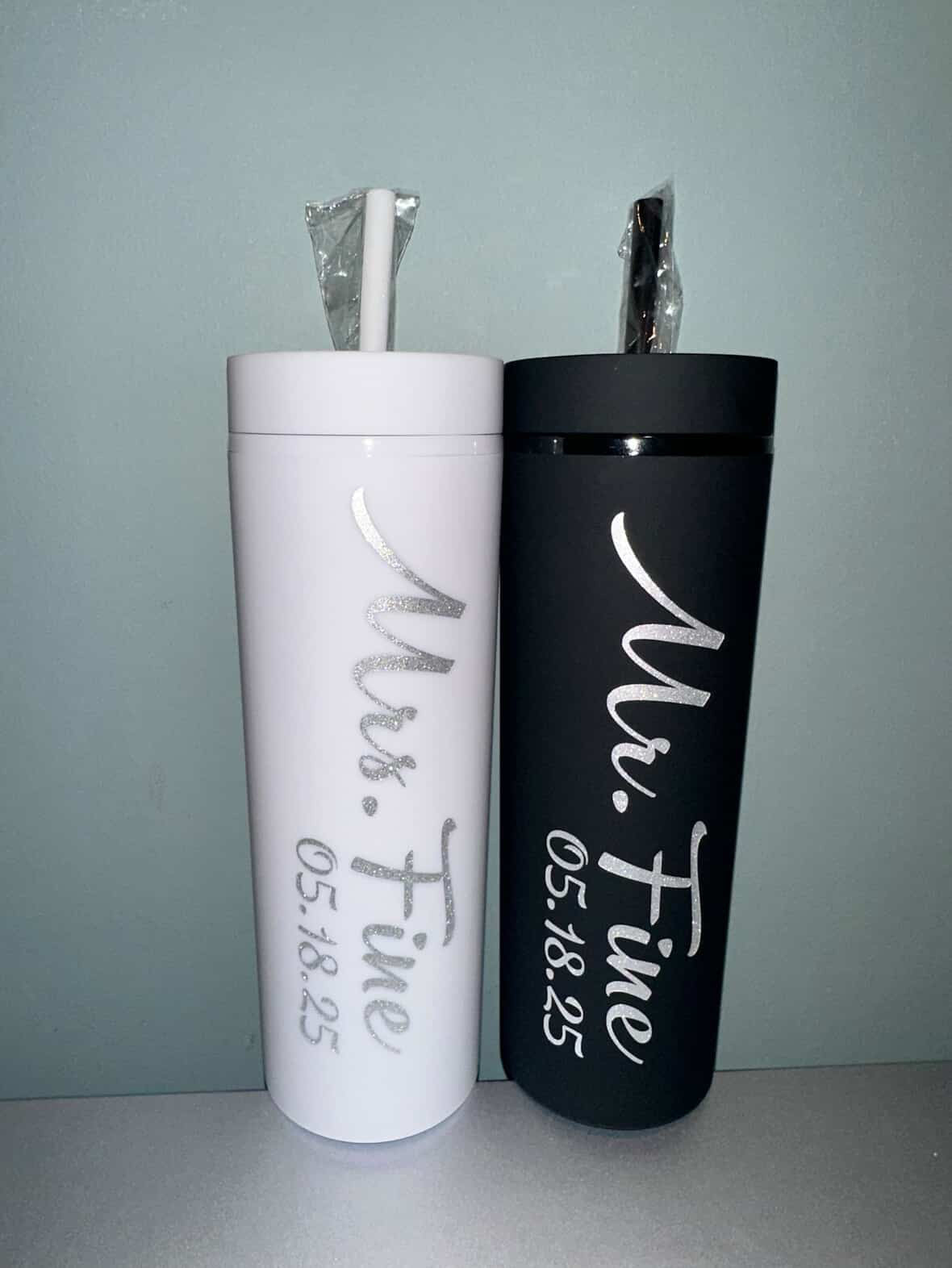 Bride and Groom cups