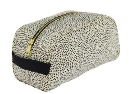 Mint traveler cosmetic bag