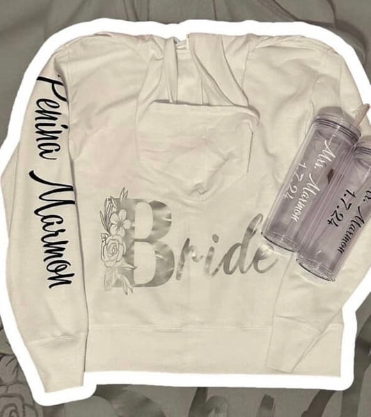 Bridal/family of the bride groom sweatshirt