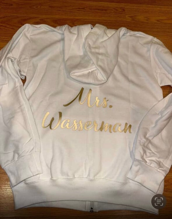 Bridal/family of the bride groom sweatshirt