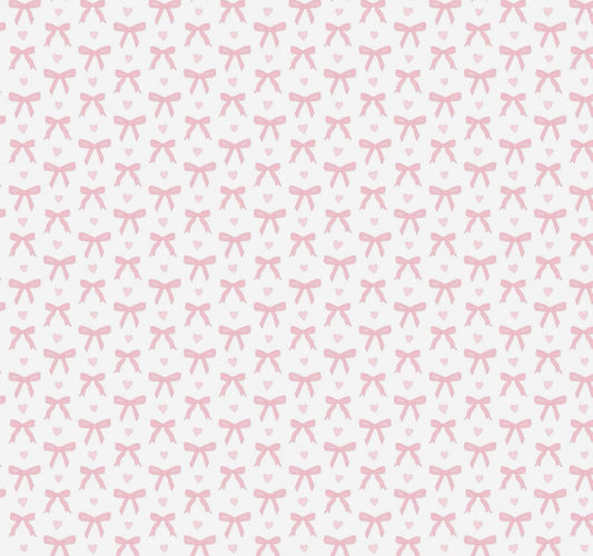 Sweet pink bows bib and burp cloth set