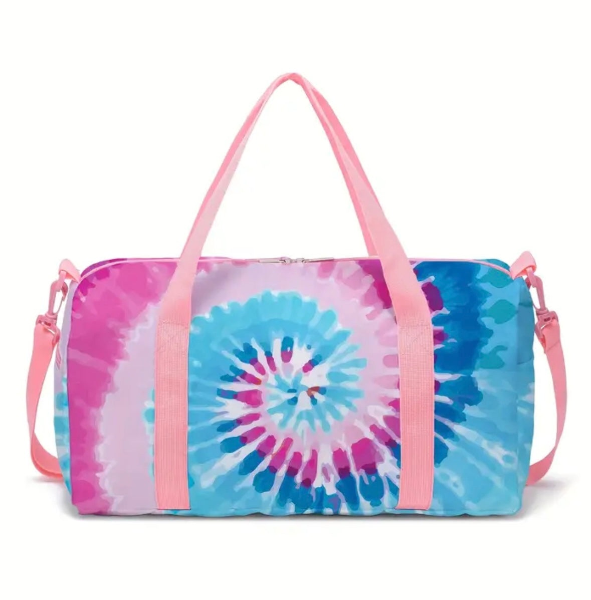 Tie-dye duffel