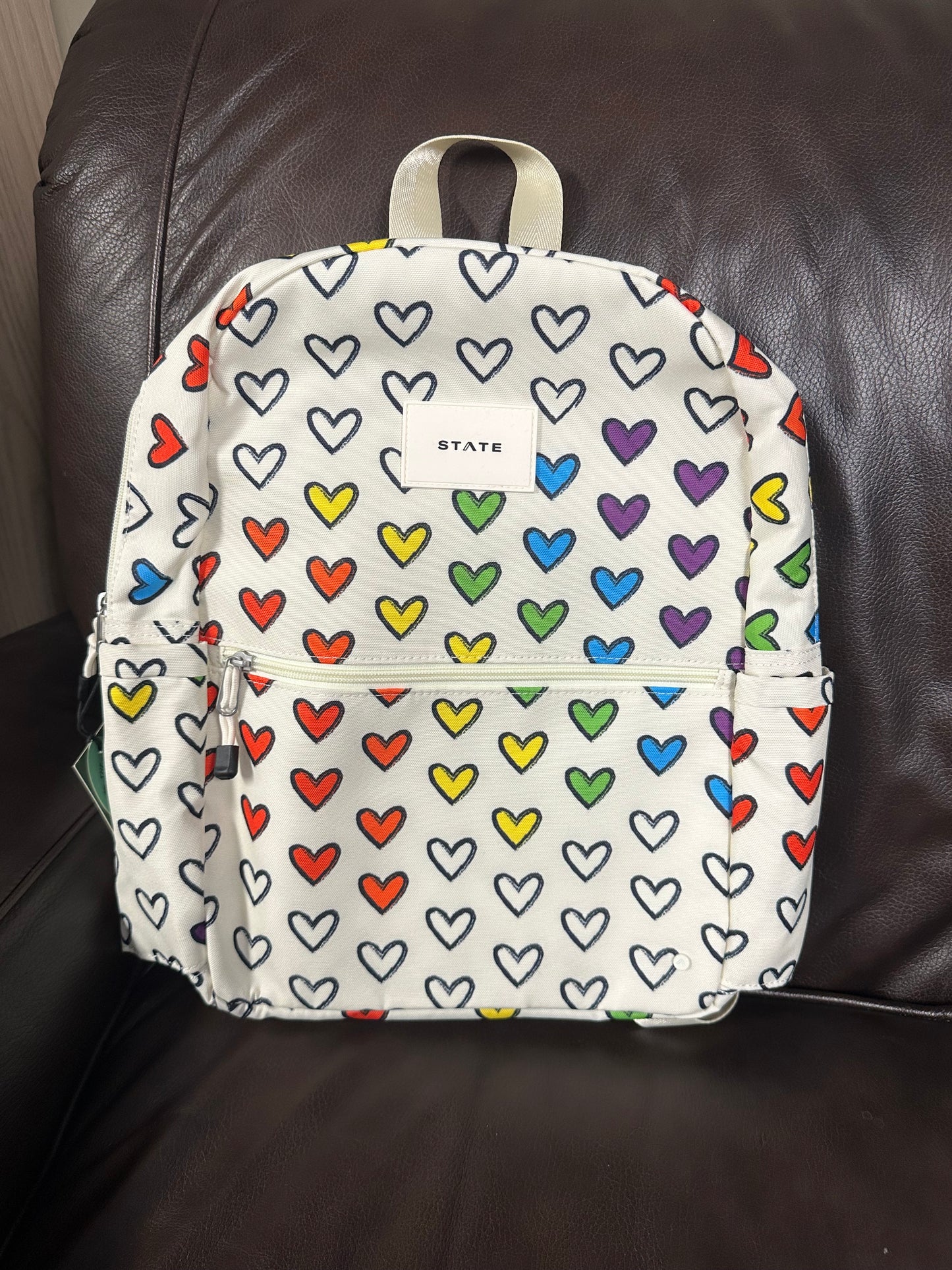 State heart backpack