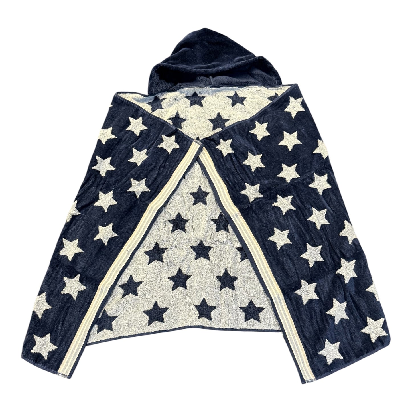 Navy star towel
