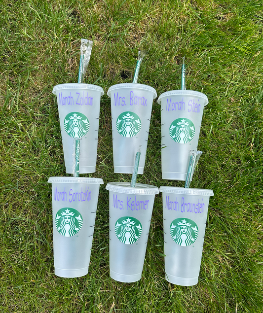 Starbucks reusable cups
