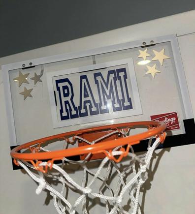 Over the door basketball hoop
