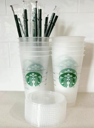 Starbucks reusable cups