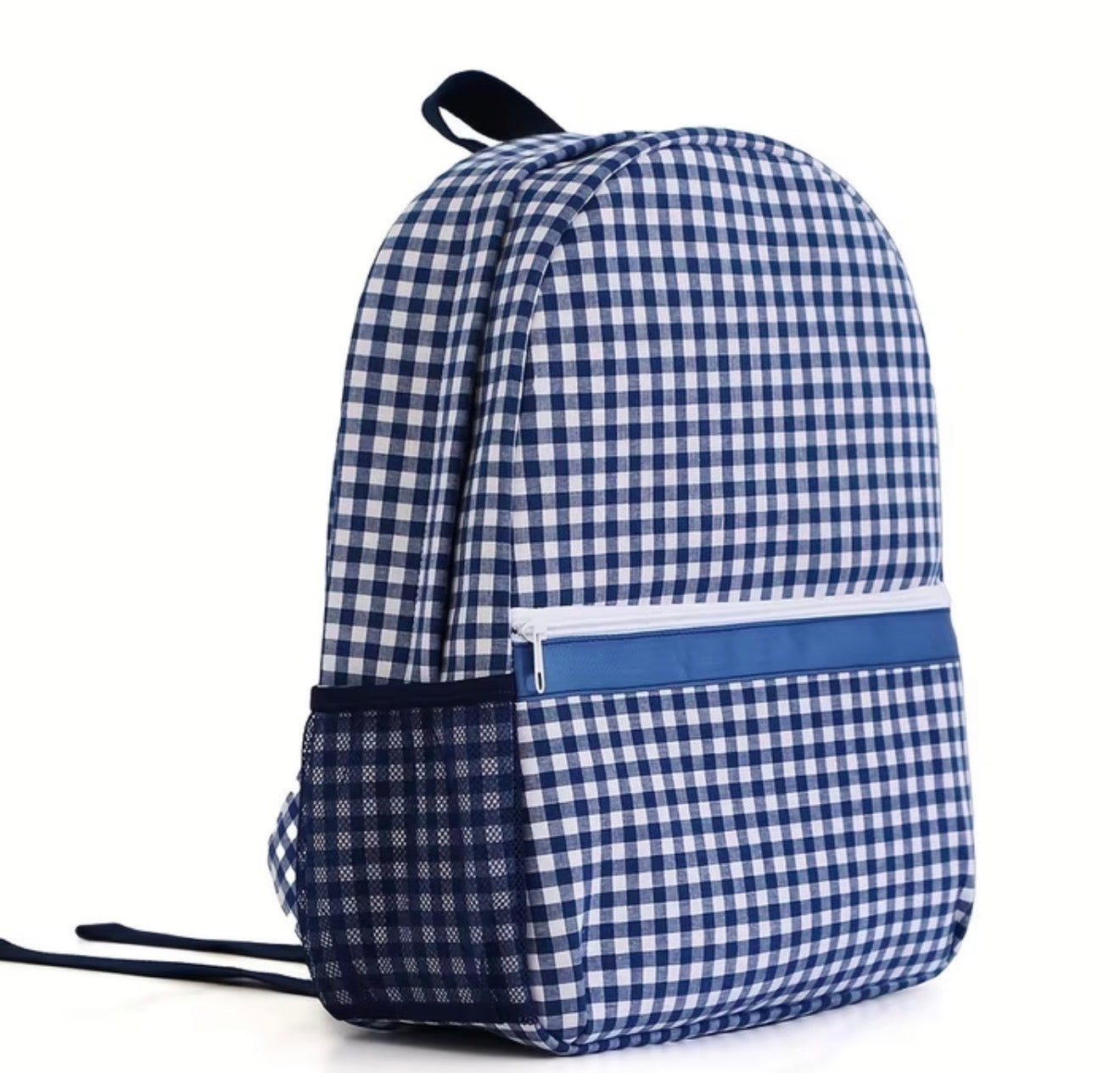 Checkered backpack