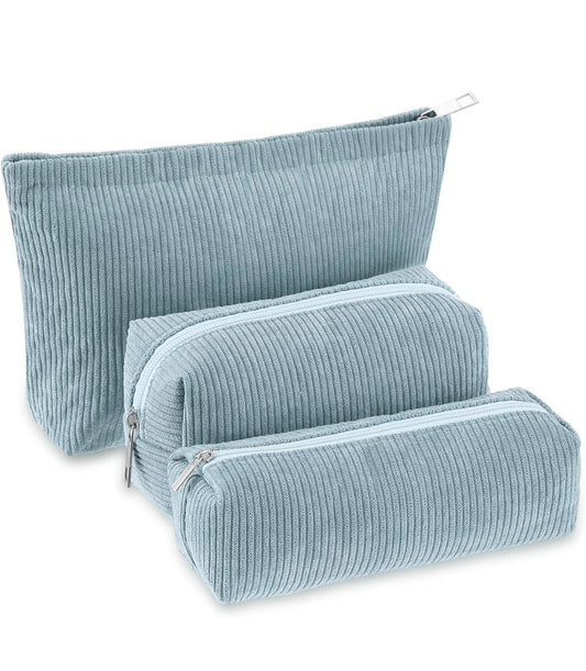 Corduroy pouch set