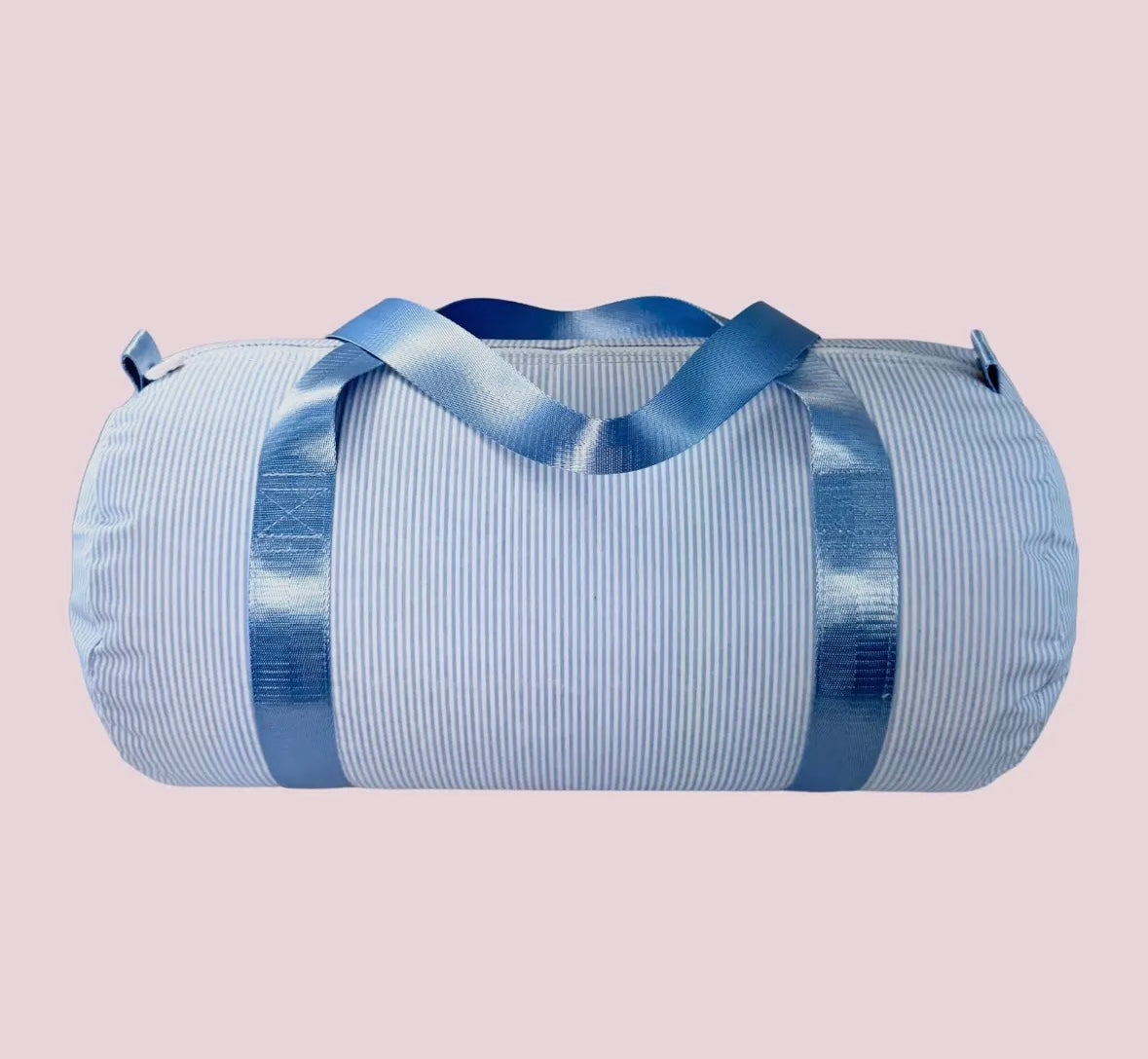 Baby blue preppy stripe