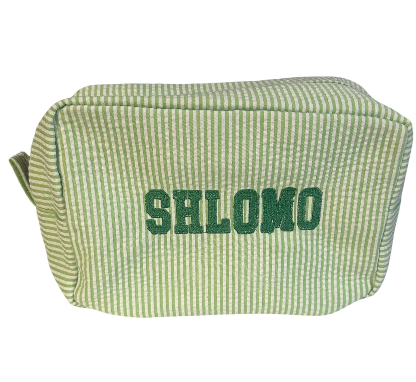 SHLOMO cosmetic bag *AS SHOWN*