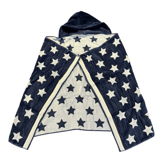 Navy star towel