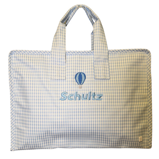 Overnite tote *AS SHOWN- SCHULTZ WITH HOT AIR BALLOON*
