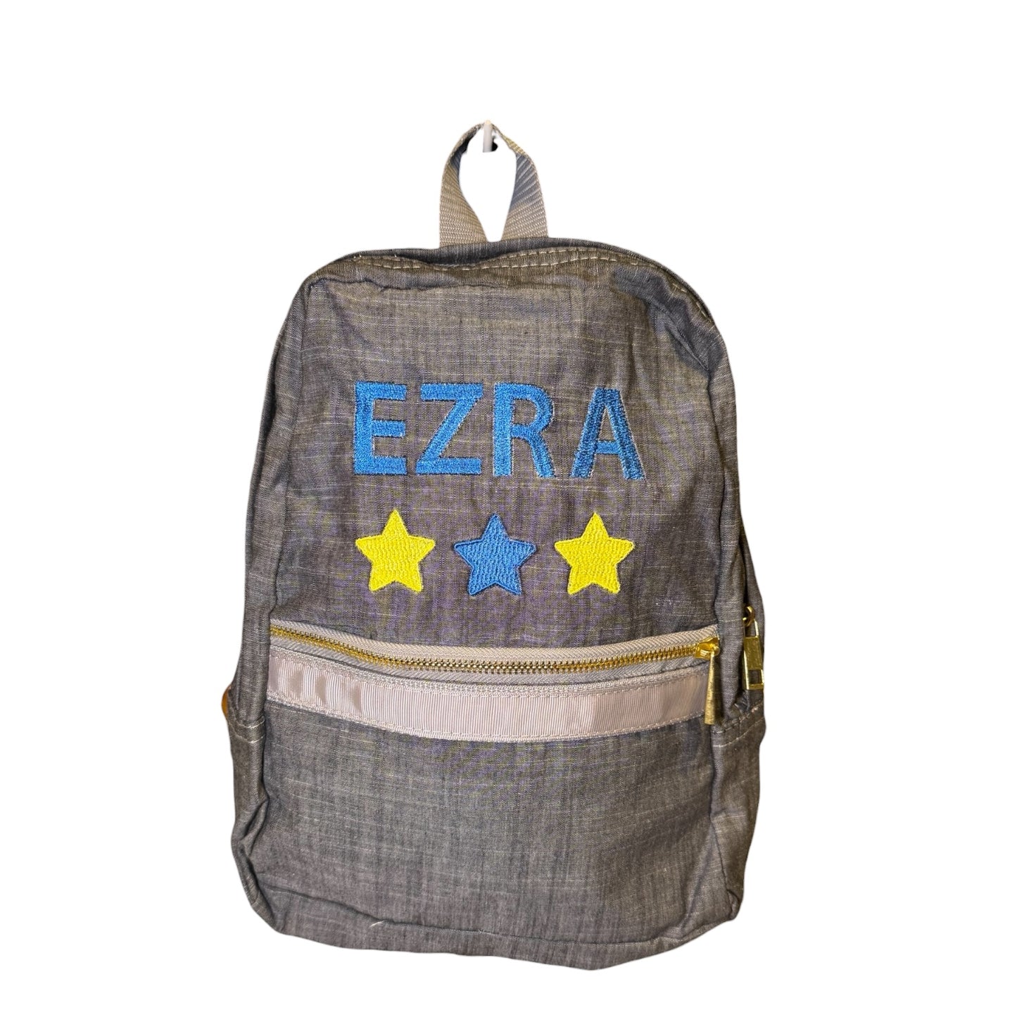 Small mint backpack *AS SHOWN- EZRA WITH STARS*