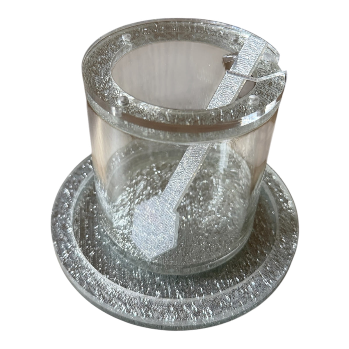 Lucite Honey Dish
