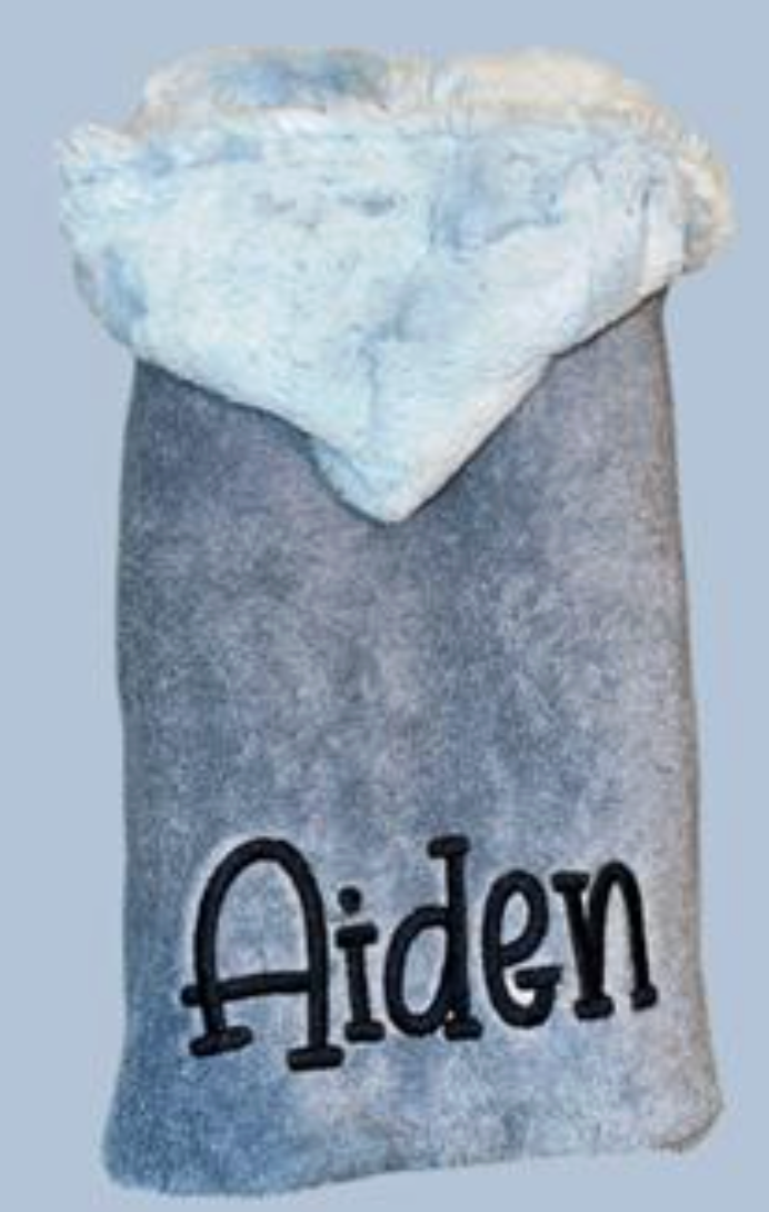 Blue Hide Towel