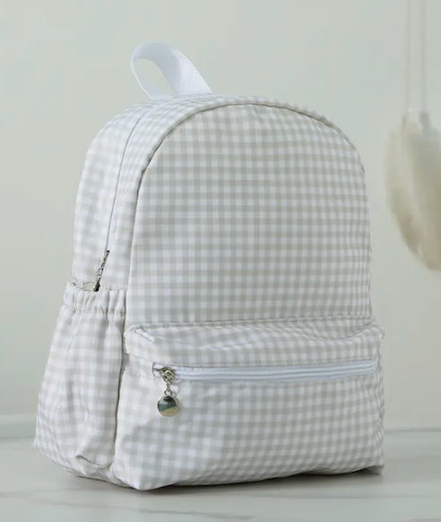 Plaid Backpack