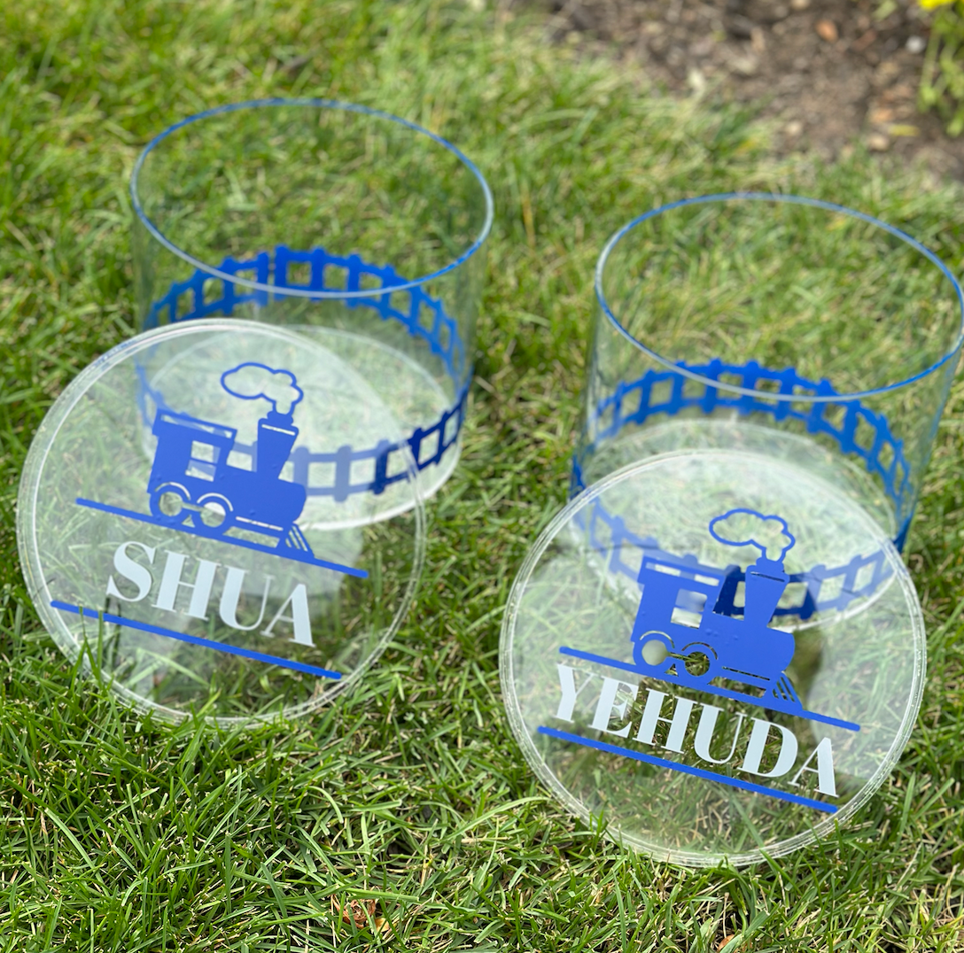 Lucite Kippah box